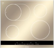 BOSCH  PIB679T14E Edelstahl, Komfort-Profil SteelDesign Induktions-Kochstelle Glaskeramik