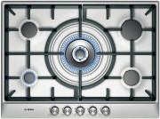 BOSCH  PCR715B90E  Gas-Kochstelle, Edelstahl, 70 cm