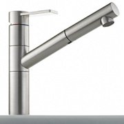 Franke 251 Zugauslauf Edelstahl-Optik
