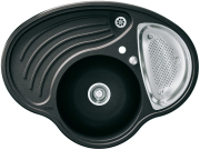 Franke Pamira - PMG 654-E mit Abtropfbecken Einbausp�le