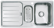 Franke Aquatik - AQX 654 mit Abtropfbecken Einbausp�le