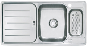 Franke Aquatik - AQX 664 mit Abtropfbecken Einbausp�le