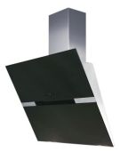 Amica KH 17129 E, Edelstahl, Shadow Black 90 Designhaube, 90 cm
