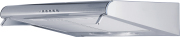 Amica UH 17111 E, Edelstahl 60 cm mit Glasschirm, Drucktasten