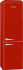 Bomann KGR 7328.1 Kühl-Gefrierkombi Retro rot 188cm EEK:E