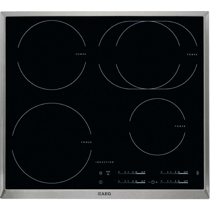 AEG HK6542H1XB Induktionskochfeld Edelstahl 60cm autark - Green-Point