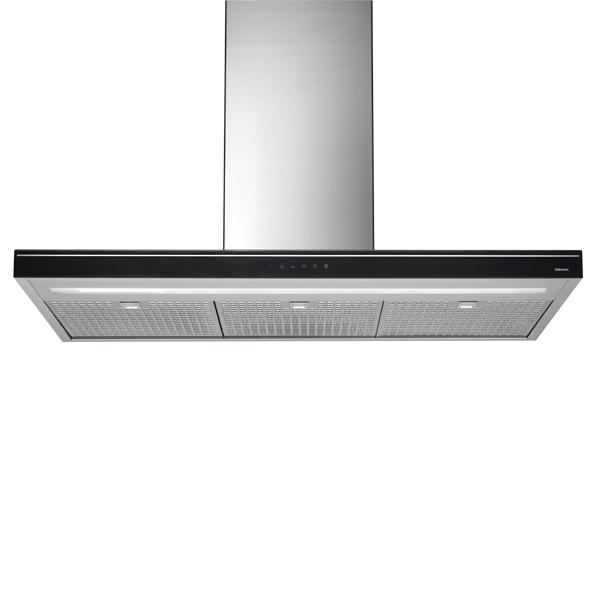 Falmec Luce Inselhaube Edelstahl / Glas 90cm EEK:C Falmec Luce Inselhaube Edelstahl / Glas 90cm EEK:C