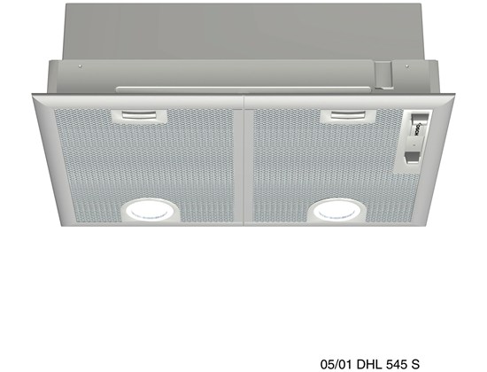 Bosch DHL555BL Lüfterbaustein grau-metallic 50cm EEK:C