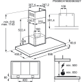 AEG DBE5961HG Wandhaube Edelstahl 90cm EEK:A