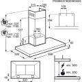 AEG DBB5660HM Wandhaube Edelstahl 60cm EEK:A