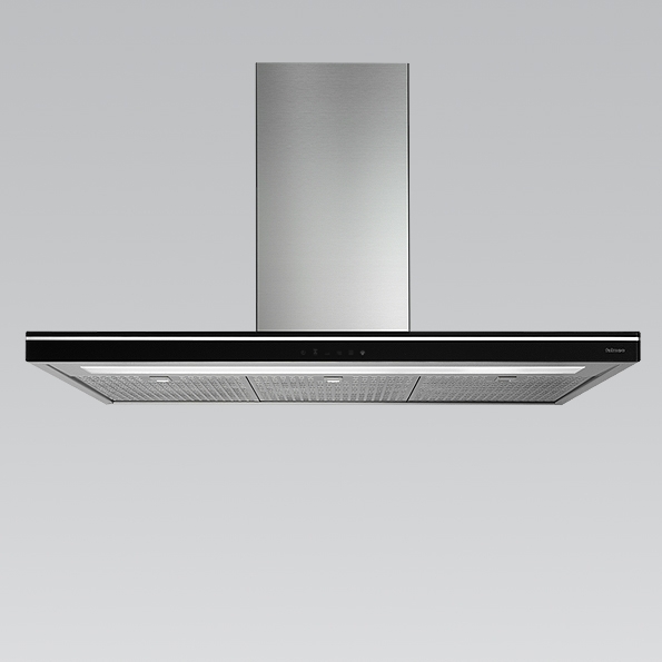 Falmec Luce 90 Wandhaube Edelstahl Glas schwarz 90cm EEK:B Falmec Luce 90 Wandhaube Edelstahl Glas schwarz 90cm EEK:B