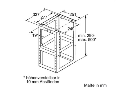 Bosch DHZ 1251 Montageturmverlängerung 500mm