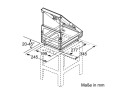 Bosch DHZ 1231 Adapter für Dachschrägen für Inselessen
