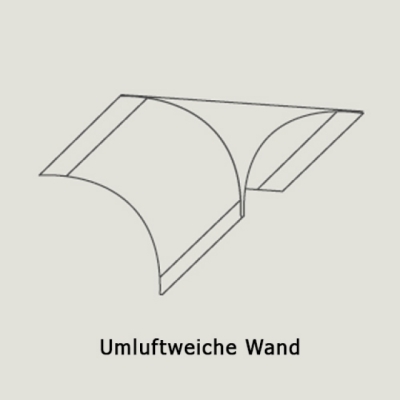 Falmec 101360 Umluftweiche Wand KACL.864  