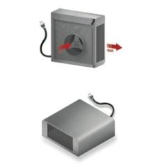 Falmec 101636 Extern AWG 1500m³/h Außenwandgebläse KACL.796#4AF 