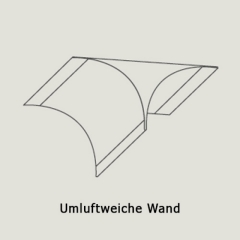 Falmec 101360 Umluftweiche Wand KACL.864  