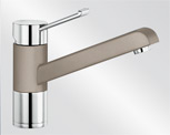 Blanco Zenos Silgranit tartufo/chrom HD Festauslauf 517814