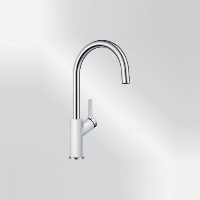 Blanco Carena Silgranit weiß/chrom HD Festauslauf 520975