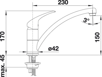 Blanco Bravon Chrom HD Festauslauf 518818