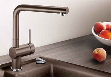 Blanco Linus Silgranit alumetallic HD Festauslauf 516699