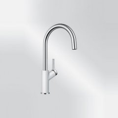 Blanco Carena Silgranit weiß/chrom HD Festauslauf 520975