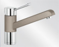 Blanco Zenos Silgranit tartufo/chrom HD Festauslauf 517814