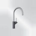 Blanco Carena Silgranit felsgrau/chrom HD Festauslauf 520972