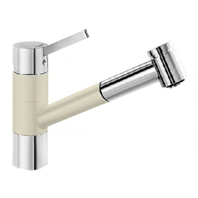 Blanco Tivo-S chrom/Silgranit HD Zugauslauf jasmin 517614