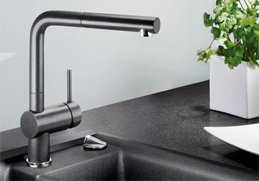 Blanco Linus-S Silgranit-Look HD Zugauslauf anthrazit 516688
