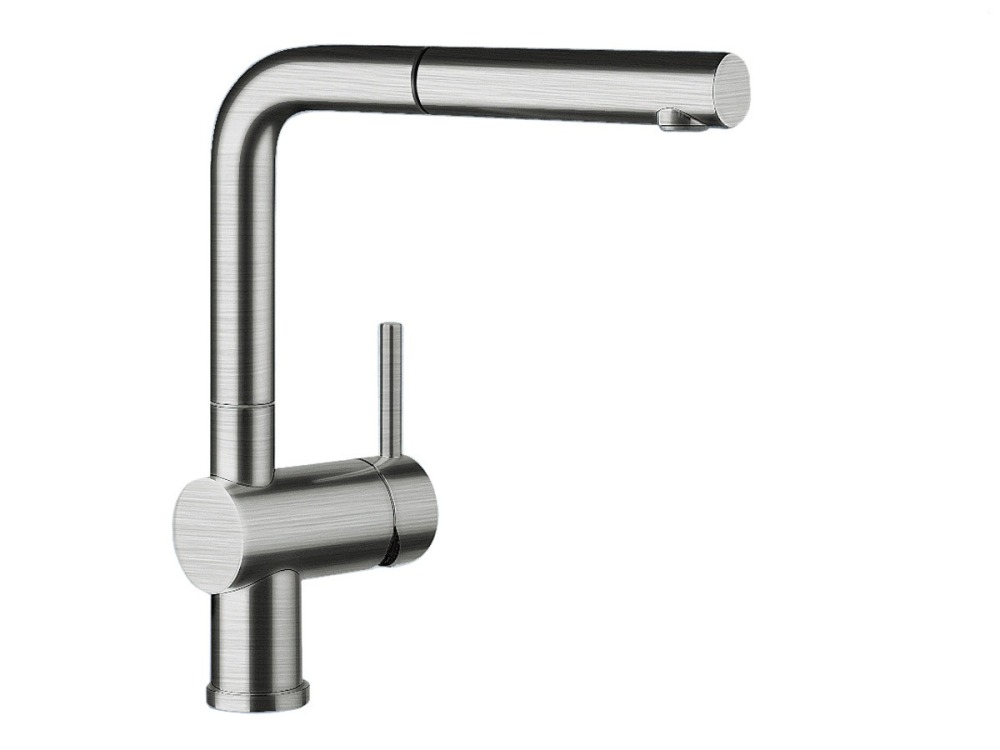 Blanco Linus-S Edelstahl gebürstet HD Zugauslauf 517184 Blanco Linus-S Edelstahl gebürstet HD Zugauslauf 517184