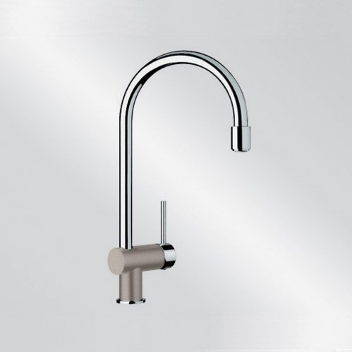 Blanco Filo-S Silgranit-Look tartufo/chrom HD Zugauslauf 517636