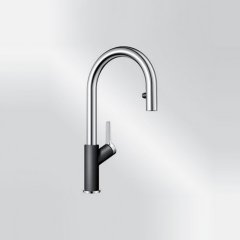 Blanco Carena-S Vario Silgranit anthrazit/chrom HD Zugauslauf 521358