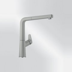 Blanco Avona-S Silgranit perlgrau HD Zugauslauf 521286