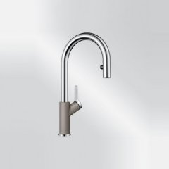 Blanco Carena-S Vario Silgranit tartufo/chrom HD Zugauslauf 521376
