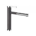 Blanco Linee-S Silgranit-Look felsgrau/chrom HD Zugauslauf 518804