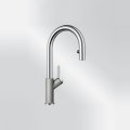 Blanco Carena-S Vario Silgranit perlgrau/chrom HD Zugauslauf 521367