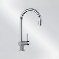 Blanco Filo-S Silgranit-Look perlgrau/chrom HD Zugauslauf 520742
