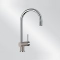 Blanco Filo-S Silgranit-Look tartufo/chrom HD Zugauslauf 517636
