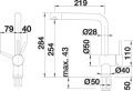 Blanco Linus-S chrom HD Zugauslauf 512402