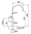 Franke Wellfresh 150 mit Britta P1000-System Filterarmatur Festauslauf HD Edelstahl 120.0179.564