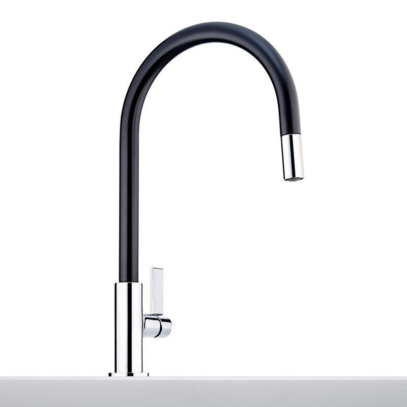 Franke Ambient schwarz/chrom HD Zugauslauf 115.0373.950 Franke Ambient schwarz/chrom HD Zugauslauf 115.0373.950