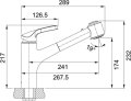 Franke Eco chrom Zugauslauf HD 115.0295.186