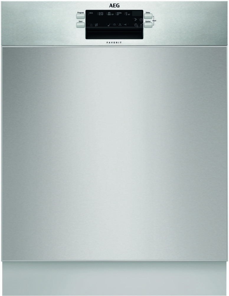 AEG FUS5360CZM Unterbau-Geschirrspüler Edelstahl EEK:D