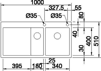 Blanco Claron 6 S-IF  Edelstahl Einbauspüle mit Ablauffernbedienung 521645 521646