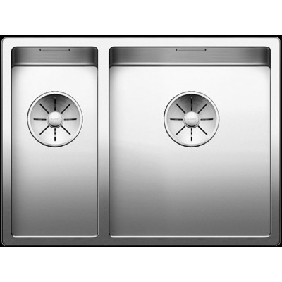 Blanco Claron 340/180-U Edelstahl Seidenglanz Unterbauspüle  InFino 521609 521610