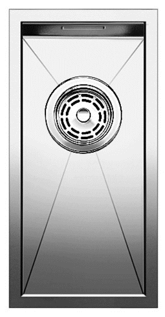 Blanco Zerox 180-U Edelstahl Seidenglanz Unterbaubecken 517237 Blanco Zerox 180-U Edelstahl Seidenglanz Unterbaubecken 517237