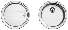 Blanco Rondoset Edelstahl Bürstfinish 2 Einbauspülen rund 513310 Blanco Rondoset Edelstahl Bürstfinish 2 Einbauspülen rund 513310