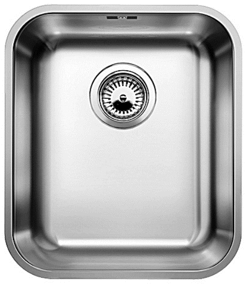 Blanco Supra 340-U Edelstahl Unterbaubecken Bürstfinish 518200 Blanco Supra 340-U Edelstahl Unterbaubecken Bürstfinish 518200
