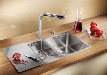 Blanco Andano 340/180-IF Edelstahl Seidenglanz Einbauspüle 522973 522975 Blanco Andano 340/180-IF Edelstahl Seidenglanz Einbauspüle 522973 522975
