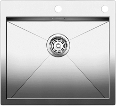 Blanco Zerox 500-IF/A Edelstahl Seidenglanz Einbauspüle mit Ablauffernbedienung 515640